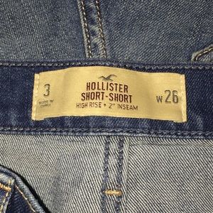 Hollister | Shorts | High Rise Short Shorts | Poshmark